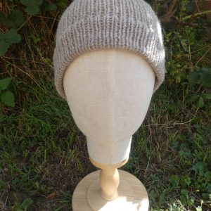 knitted shetland wool hat