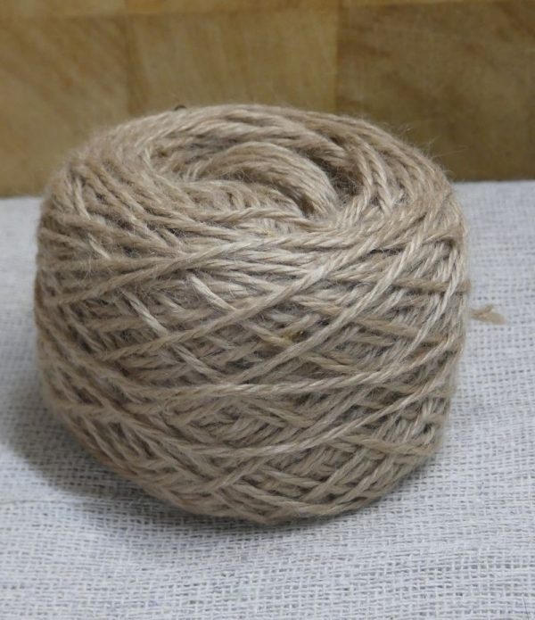 cappuccino colour alpaca yarn in ball