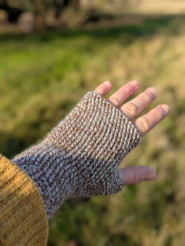 Alpaca wrist warmers